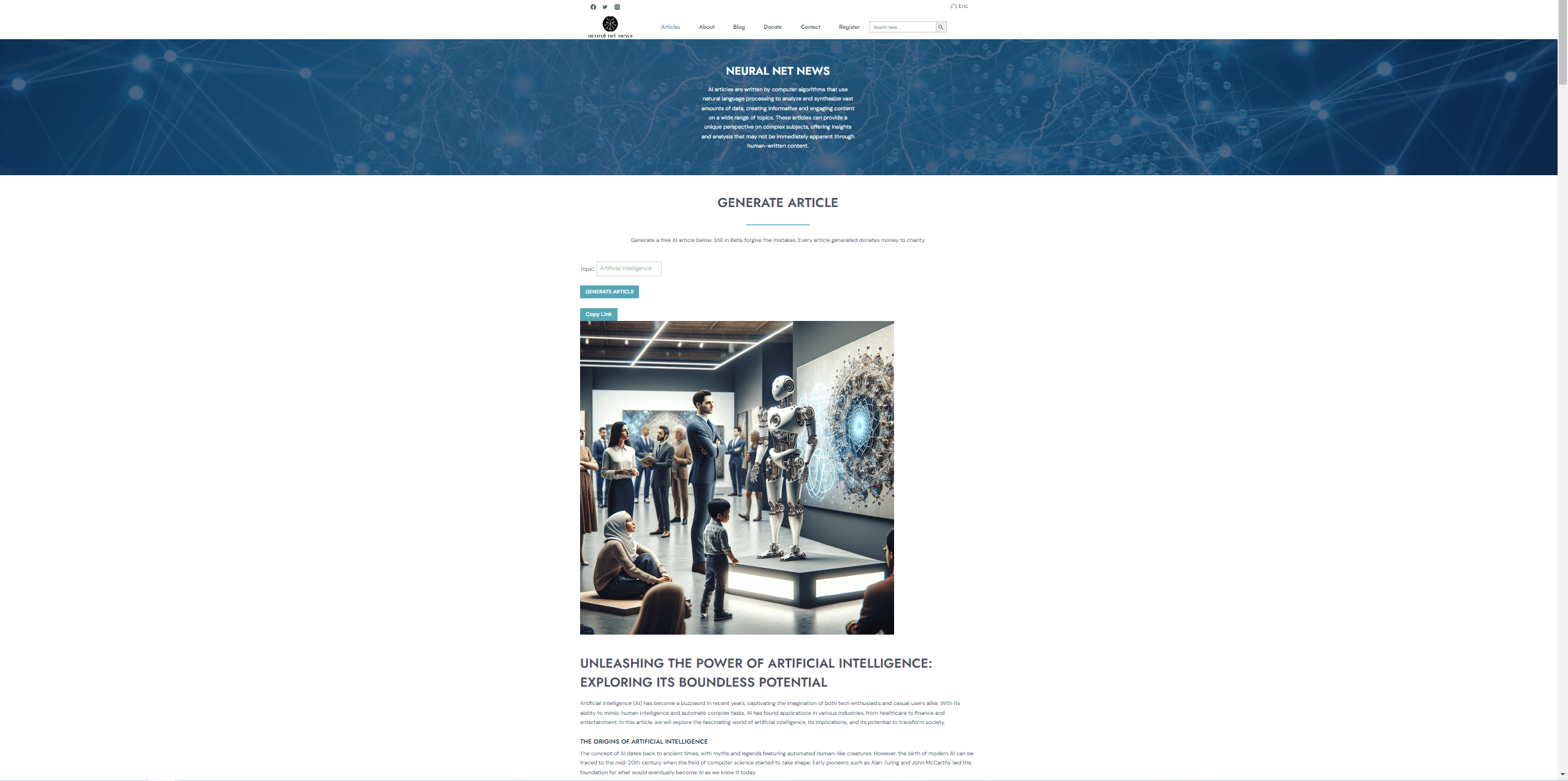 AI Article Generator
